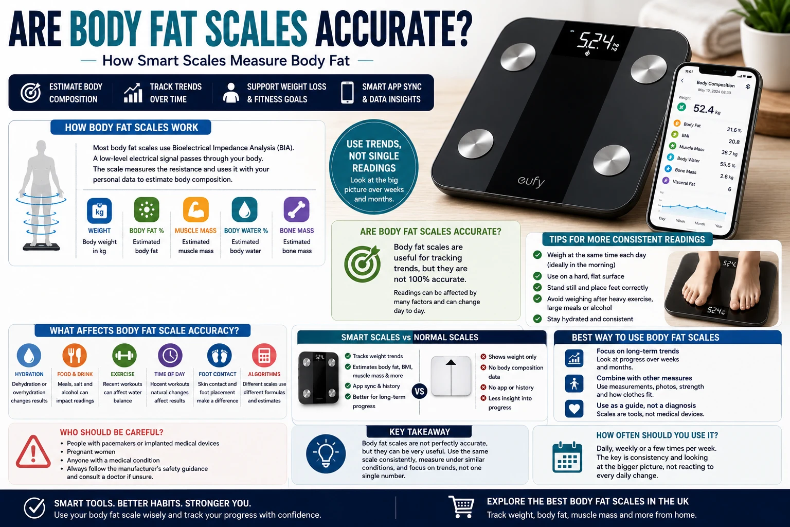 Are Body Fat Scales Accurate? How Smart Scales Measure Body Fat