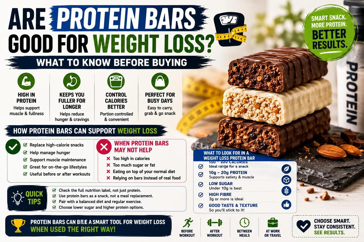 Are Protein Bars Good for Weight Loss? What to Know Before Buying