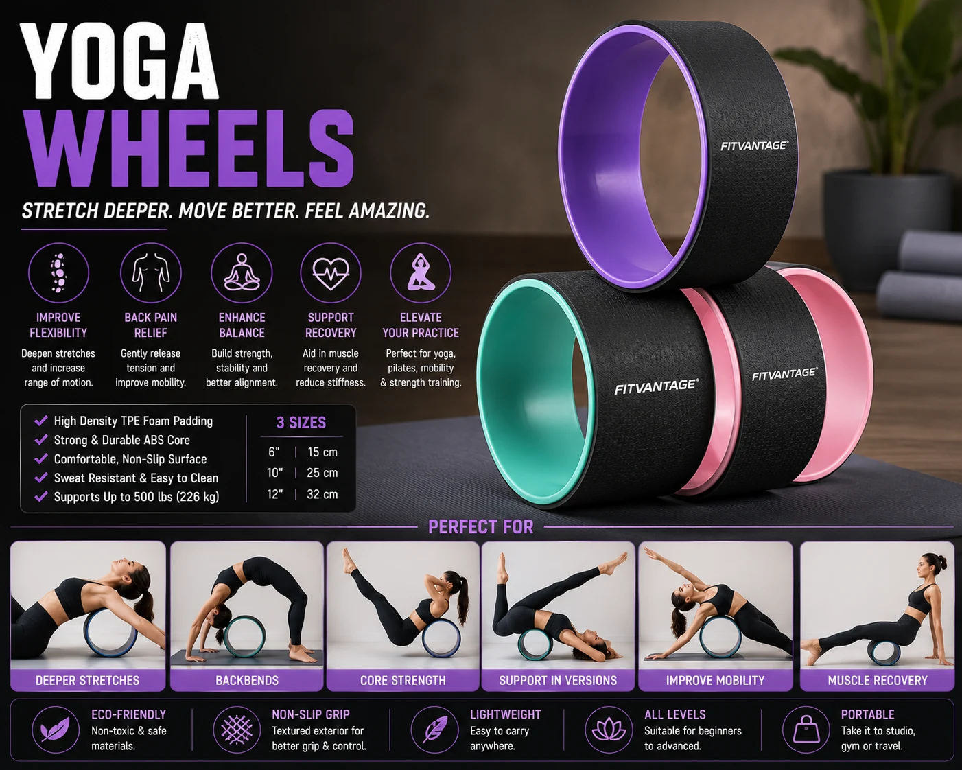 Yoga Wheels