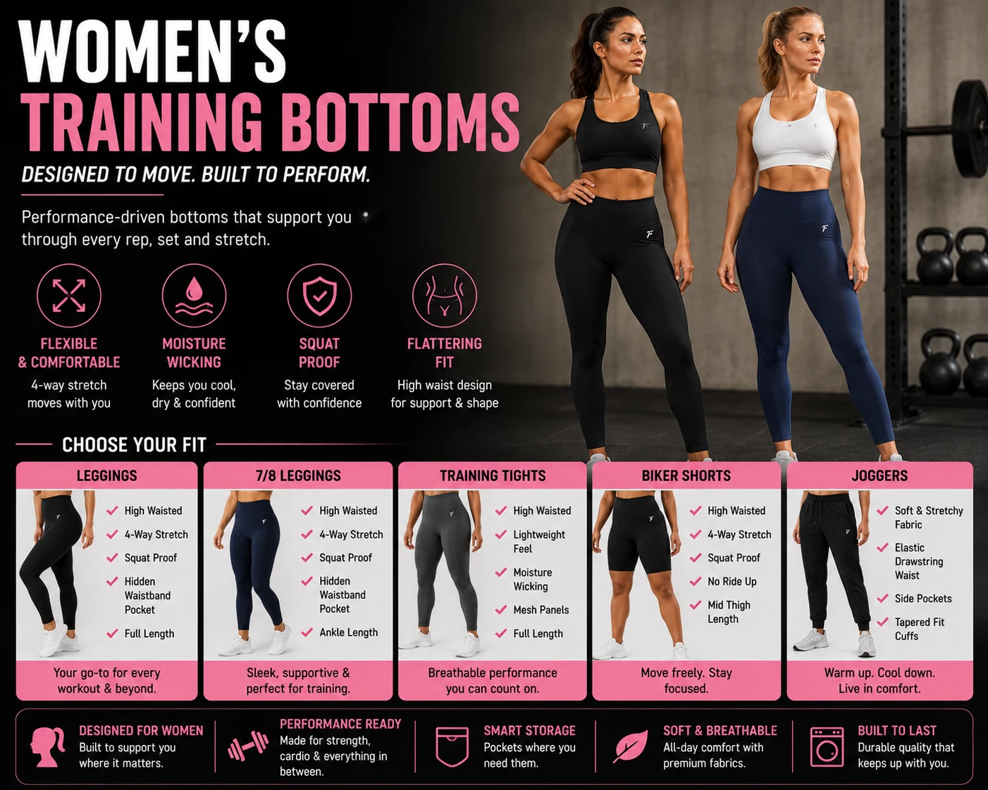 Women's Training Bottoms