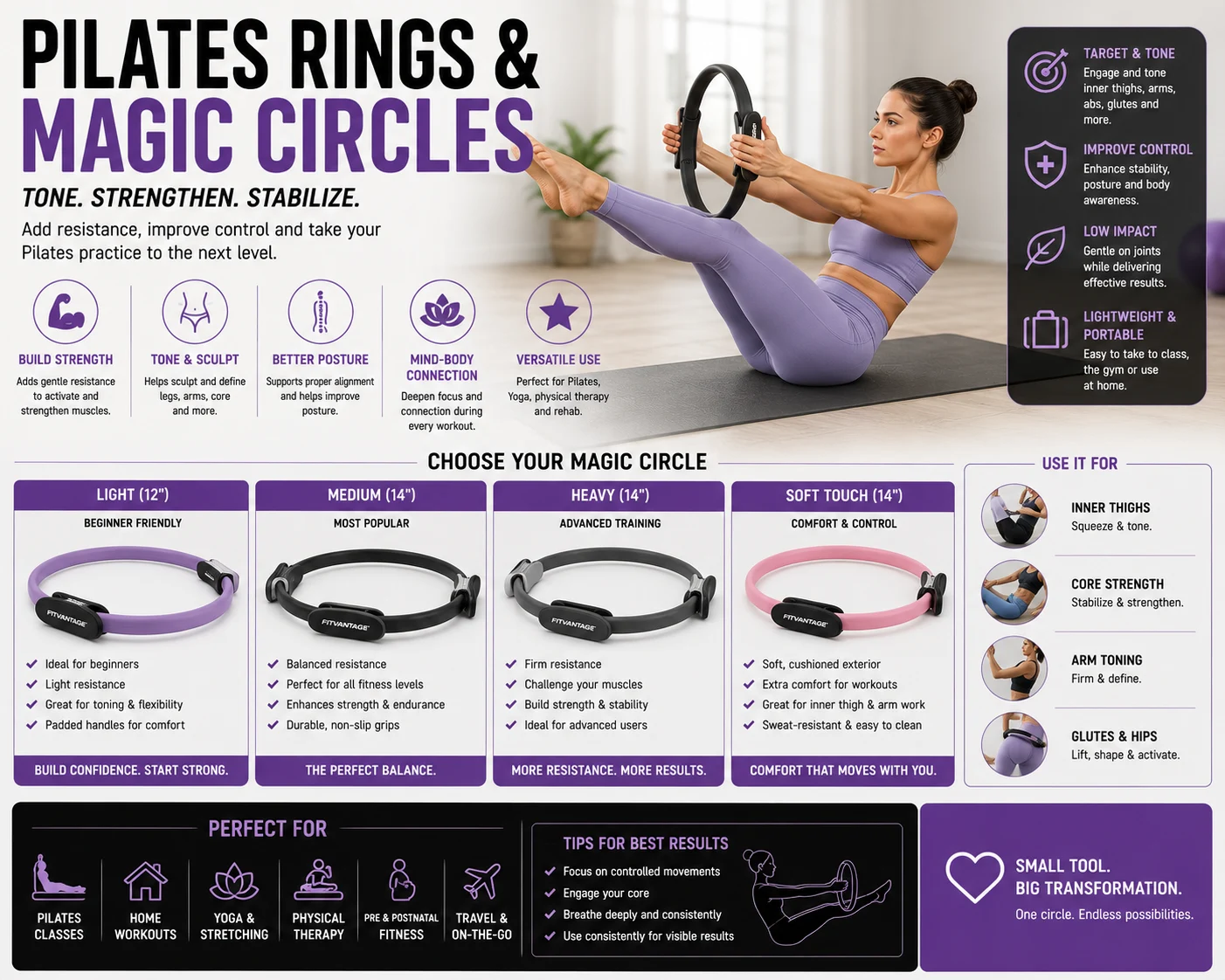 Pilates Rings & Magic Circles