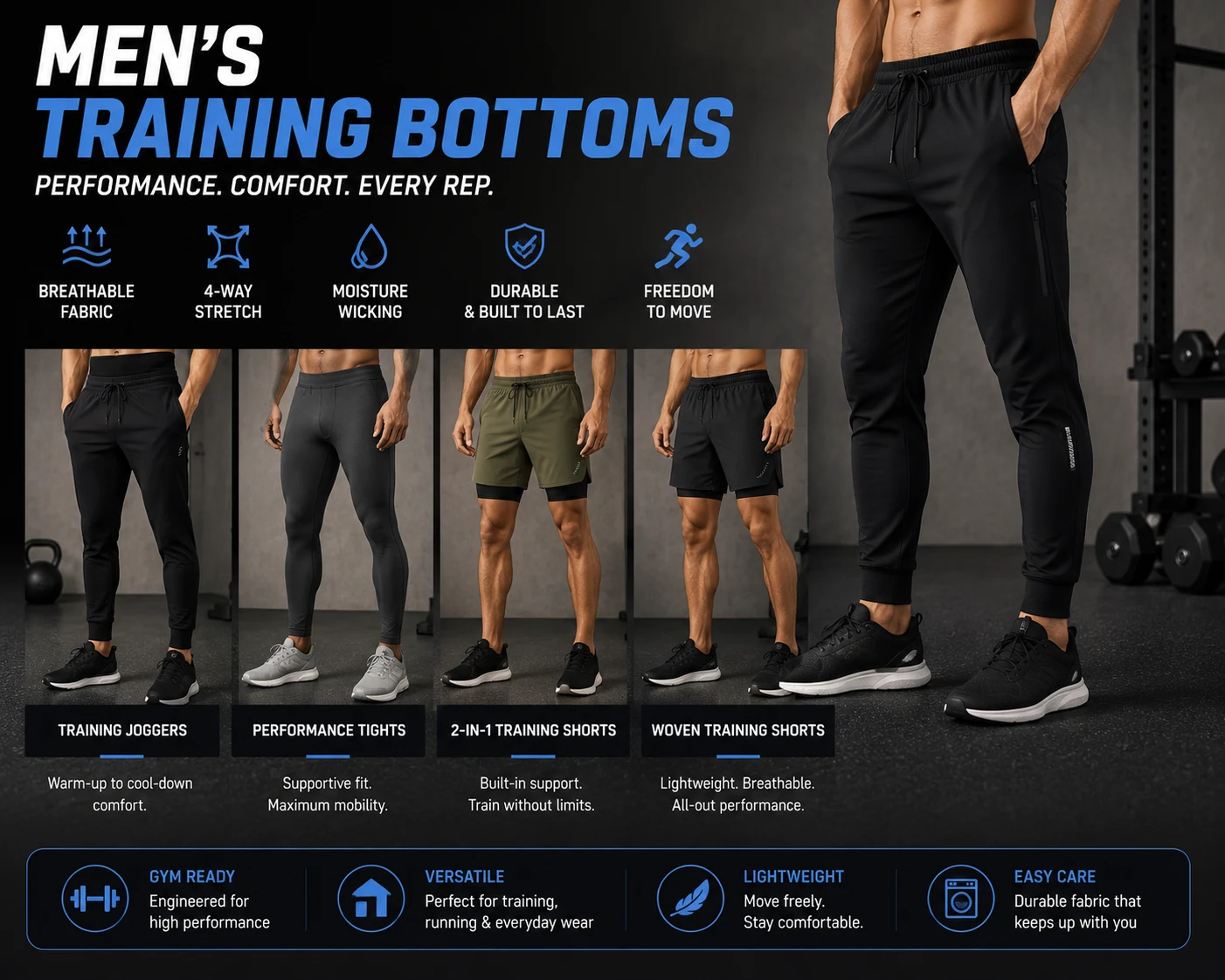 Men's Training Bottoms