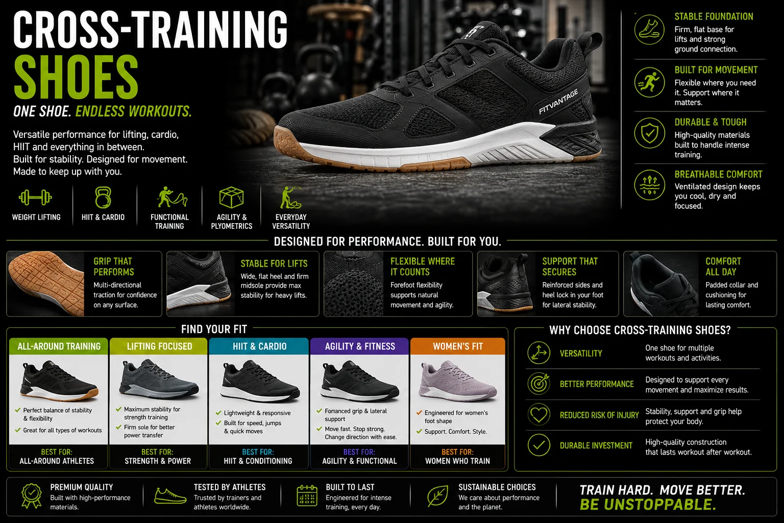 Cross-Training Shoes