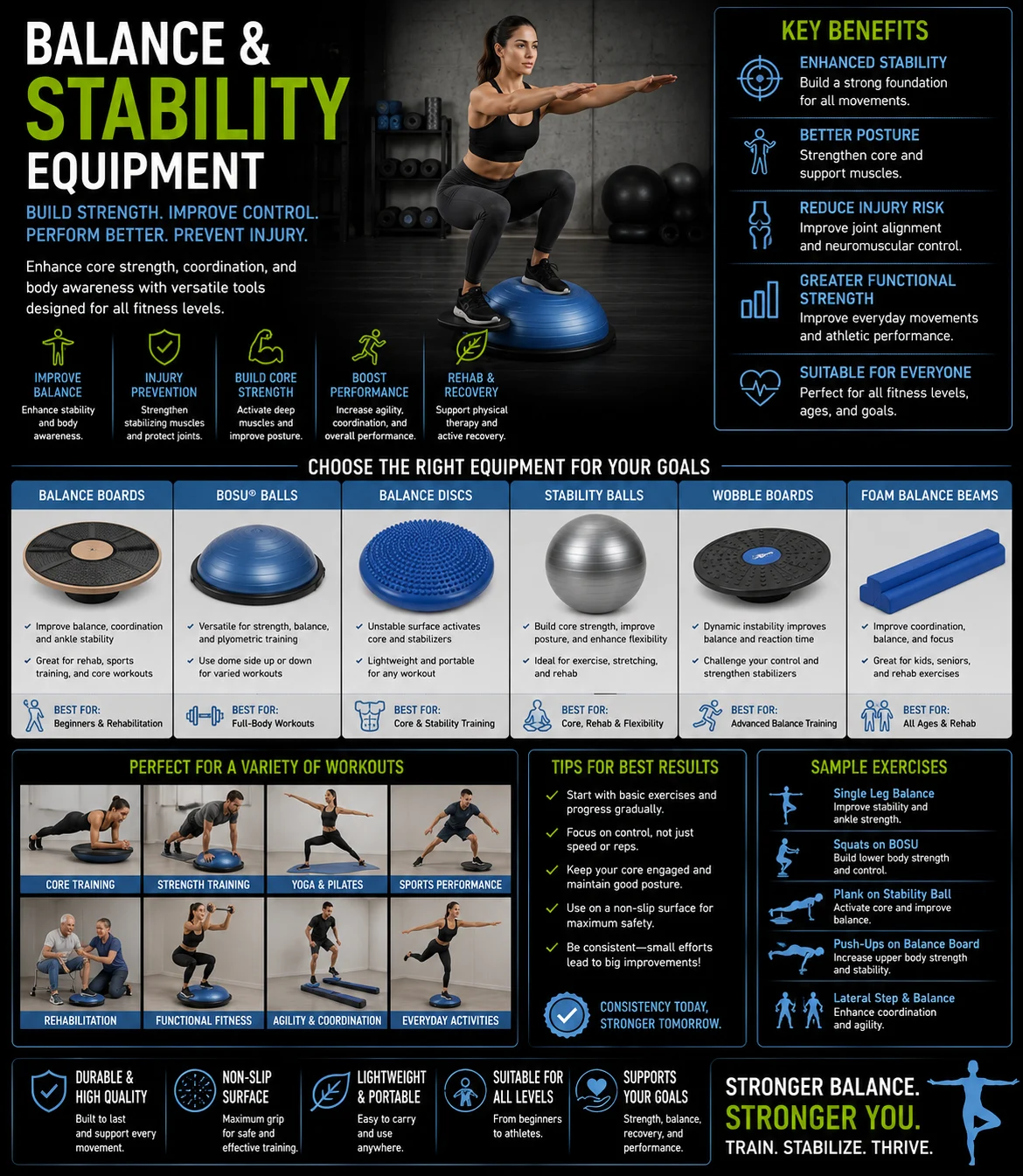 Balance & Stability Equipment