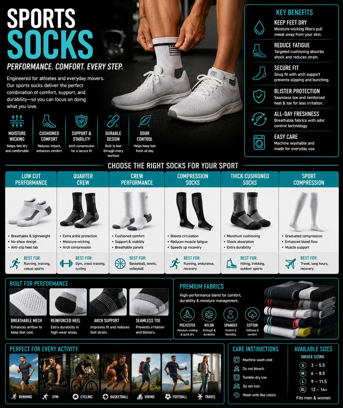Sports Socks