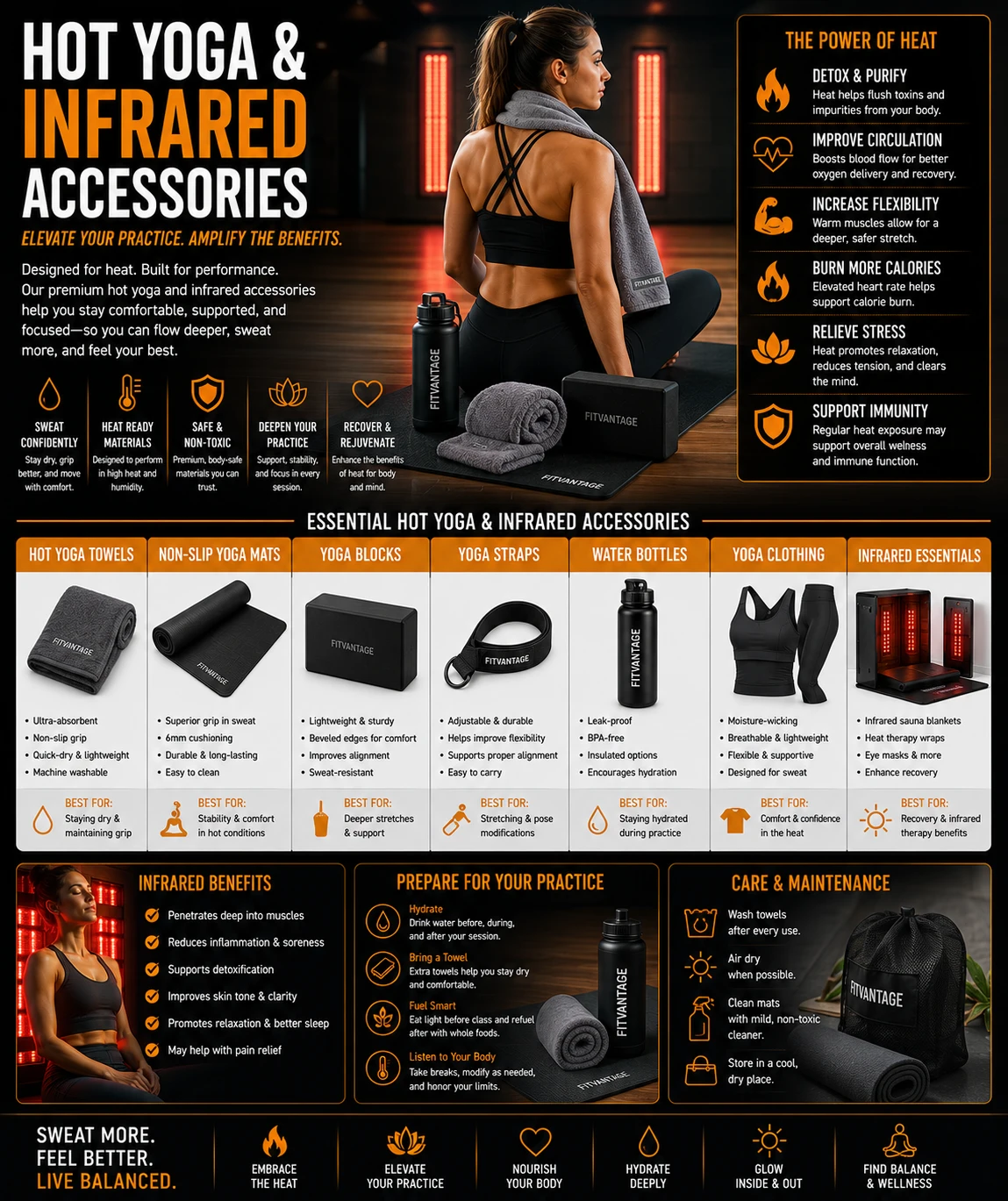 Hot Yoga & Infrared Accessories