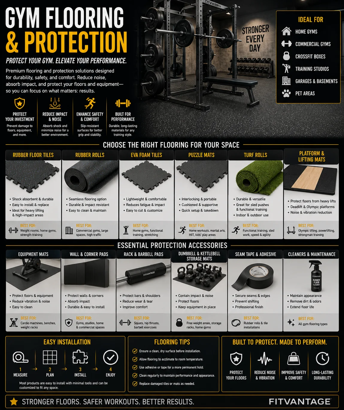 Gym Flooring & Protection